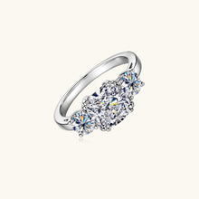 Load image into Gallery viewer, Moissanite 3.5 Carat 925 Sterling Silver Ring
