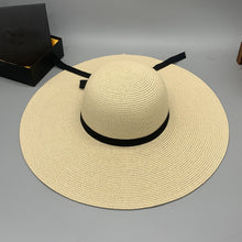 Load image into Gallery viewer, Paper Braided Wide Brim Hat
