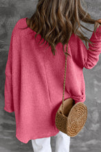 Load image into Gallery viewer, Bonbon Slouchy Dolman Sleeve High Low Sweater | Tops/Sweaters &amp; Cardigans
