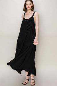 Maxi Dress | Sleeveless A-Line Maxi Dress