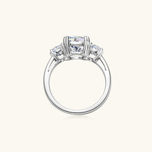 Load image into Gallery viewer, Moissanite 3.5 Carat 925 Sterling Silver Ring
