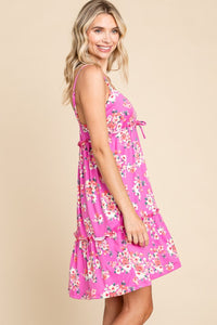 Womens Cami Dress | Culture Code Full Size Floral Ruffled Cami Dress | Dress