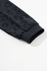 Leopard Print Shorts Set | Satin Tie Shorts Two Piece Set