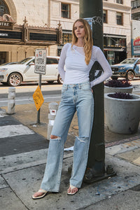 High Rise Flare Jeans | 90'S Vintage Jeans