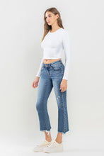 Load image into Gallery viewer, Womens Blue Jeans | Lovervet Mid Rise Frayed Hem Blue Jeans | Blue Jeans
