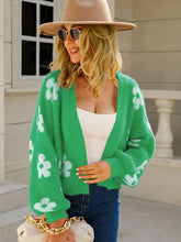 Load image into Gallery viewer, Angel Wings Flower Cardigan Sweater
