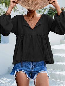 Puff Sleeve Top | Babydoll Blouse