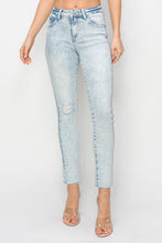 Load image into Gallery viewer, Risen Full Size High Rise Distressed Skinny Jeans
