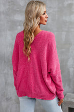 Load image into Gallery viewer, Rose Buttons Front Pocketed Sweater Cardigan | Tops/Sweaters &amp; Cardigans
