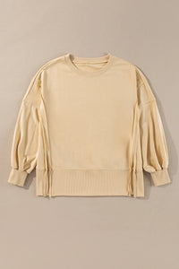 Exposed Seam Sweatshirt