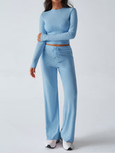 Load image into Gallery viewer, Long Sleeve Top and Pants Set
