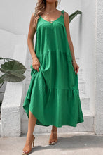 Load image into Gallery viewer, Maxi Dress | Tie-Shoulder Tiered Dress
