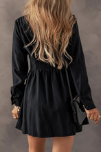 Load image into Gallery viewer, Button Up Long Sleeve Dress
