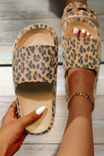 Load image into Gallery viewer, Leopard Print Thick Sole Slip On Slippers | Shoes &amp; Bags/Slippers
