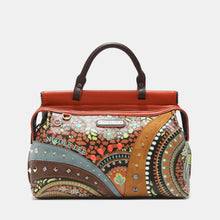 Load image into Gallery viewer, Stitch Detail Nicole Lee Handbag | USA Inlaid Stud Handbag
