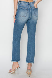 Straight Jeans | RISEN High Rise Slim