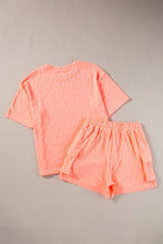 Load image into Gallery viewer, Top &amp; Shorts Set | Round Neck Half Sleeve Top Shorts Set
