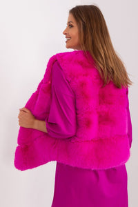 Soft Pink Furry Vest