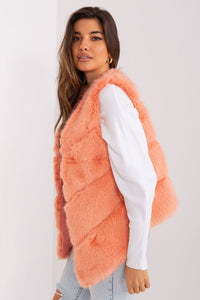 Soft Pink Furry Vest