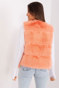 Soft Pink Furry Vest