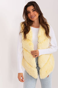 Soft Pink Furry Vest