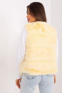 Soft Pink Furry Vest