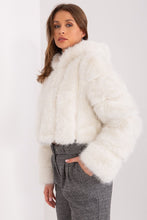 Load image into Gallery viewer, Lightweight Hooded Fur Jacket
