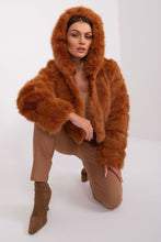 Load image into Gallery viewer, Lightweight Hooded Fur Jacket
