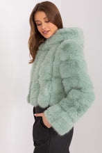 Load image into Gallery viewer, Lightweight Hooded Fur Jacket
