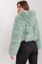 Load image into Gallery viewer, Lightweight Hooded Fur Jacket
