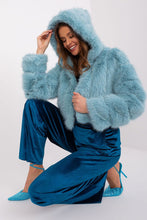 Load image into Gallery viewer, Lightweight Hooded Fur Jacket
