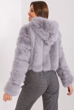 Load image into Gallery viewer, Lightweight Hooded Fur Jacket
