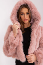 Load image into Gallery viewer, Lightweight Hooded Fur Jacket
