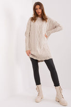 Load image into Gallery viewer, Casual Style Sweater Dress with Long Sleeves
