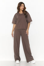 Load image into Gallery viewer, Casual Tracksuit Set | Short Sleeve T Shirt &amp; Pants
