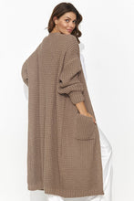 Load image into Gallery viewer, Lightweight Long Cardigan Sweater with Slip Pockets
