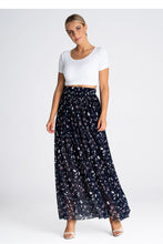 Load image into Gallery viewer, Elegant Maxi Skirt | High Waist Italian Made
