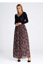 Load image into Gallery viewer, Elegant Maxi Skirt | High Waist Italian Made
