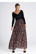 Load image into Gallery viewer, Elegant Maxi Skirt | High Waist Italian Made
