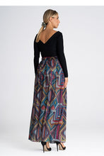 Load image into Gallery viewer, Elegant Maxi Skirt | High Waist Italian Made
