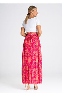 Elegant Maxi Skirt | High Waist Italian Made