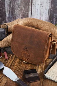 Natural Vintage Leather Handbag