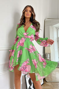 Floral Print Summer Day Dress