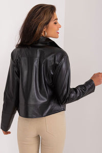 Hot Pink Eco-Leather Jacket