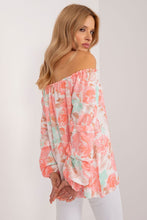 Load image into Gallery viewer, Off Shoulder Floral Print Blouse
