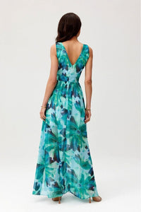 Italian Chiffon Maxi Dress