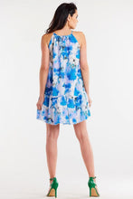 Load image into Gallery viewer, Summer Chiffon Mini Dress | Flared Ruffled Bottom
