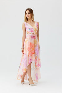 Maxi Dress | Floral Print Day Dress