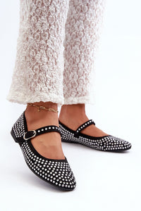 Eco-Friendly Ballet Flats | Rhinestones