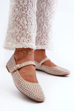 Load image into Gallery viewer, Eco-Friendly Ballet Flats | Rhinestones
